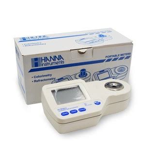 hanna digital refractometer hi 96822|digital refractometer for sale.